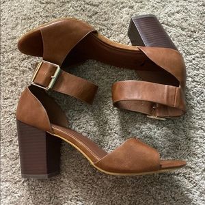 Heeled sandals